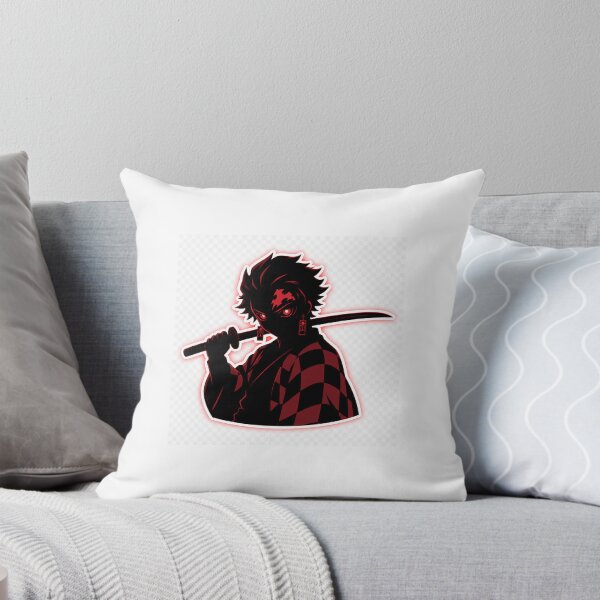 Item preview, Vengeful Demon Hunter: Minimalist Anime Art designed and sold by ZenOtaku Lab.