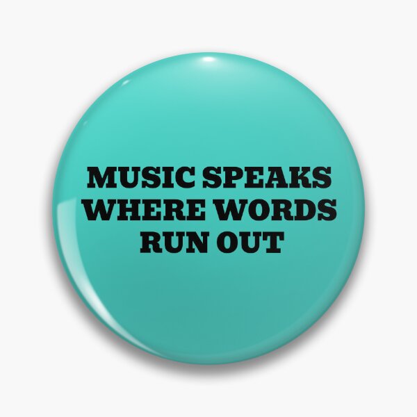 Item preview, Music Speaks Where Words Run Out designed and sold by WakeNBake-Tees.
