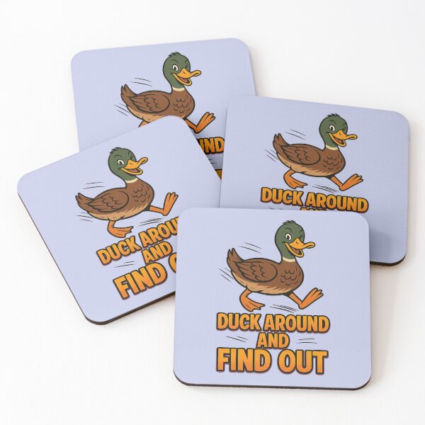 Item preview, Duck Around and Find Out: Funny Duck Pun designed and sold by ChirpInc.