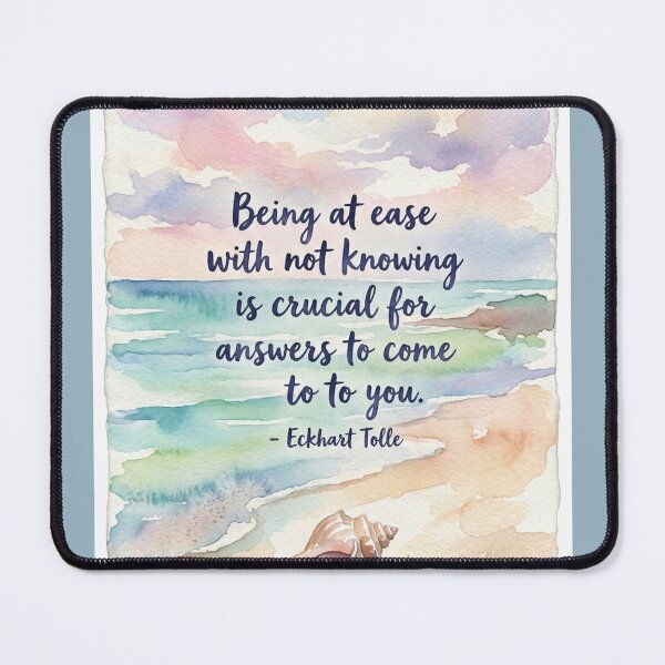 Item preview, Being At Ease With Not Knowing designed and sold by shantilovesart.