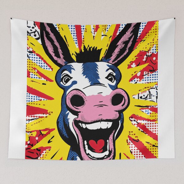 Item preview, Laughing Donkey Pop Art designed and sold by lautir.