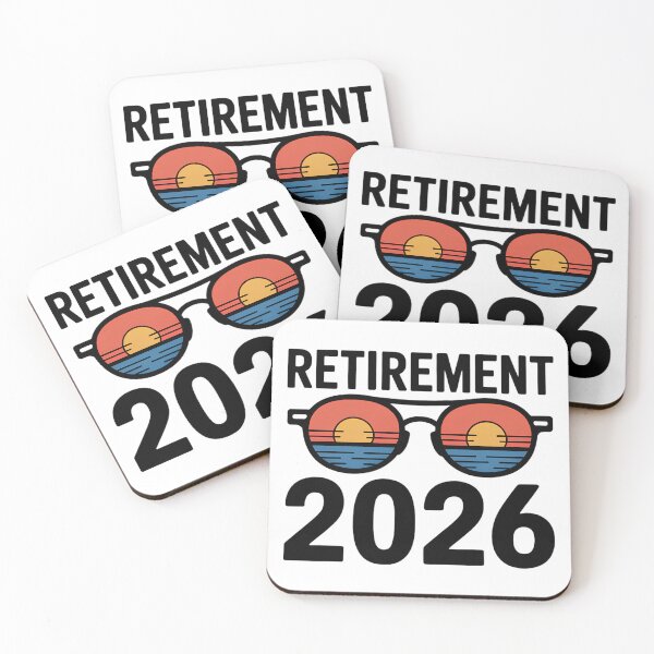 Item preview, Retirement 2026 Retro Sunset Sunglasses designed and sold by Majnon8bp.