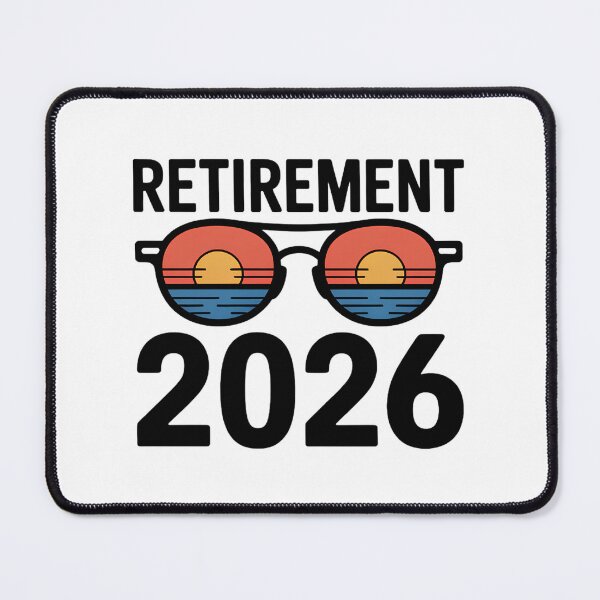Item preview, Retirement 2026 Retro Sunset Sunglasses designed and sold by Majnon8bp.