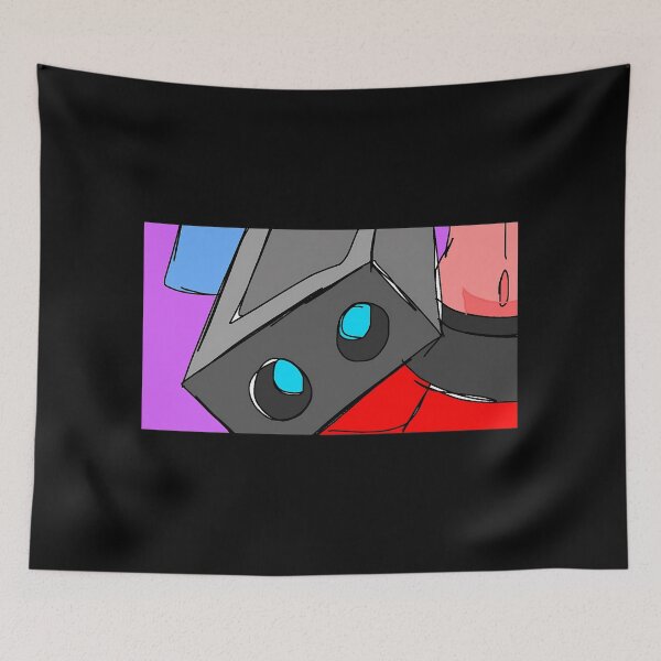 Item preview, Retro Blue Eyed Robot Cuboid designed and sold by Baby-Care.