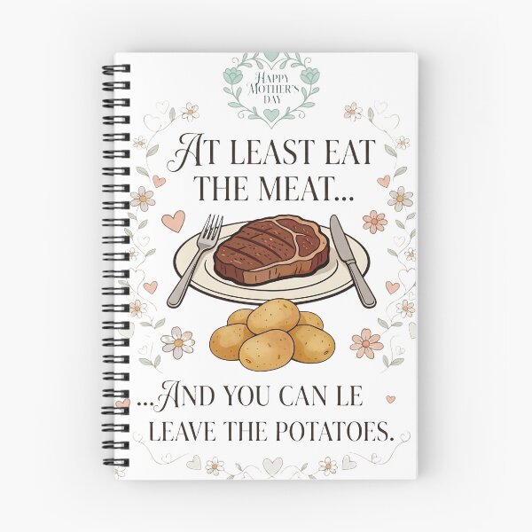 Item preview, Funny Mother’s Day Shirt - Polish Mom Quote - At Least Eat The Meat designed and sold by MaliceInWonderland.