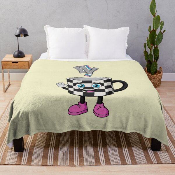 Item preview, Checkered Smile Tee designed and sold by Aimetoi.