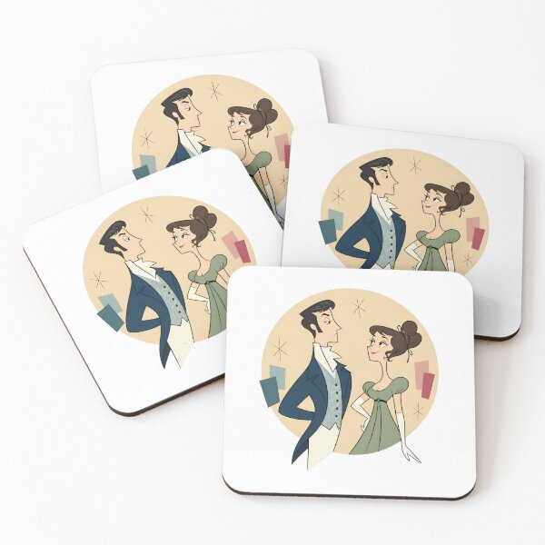 Item preview, Elizabeth Bennet and Mr Darcy Regency Romance designed and sold by Fenay Designs.