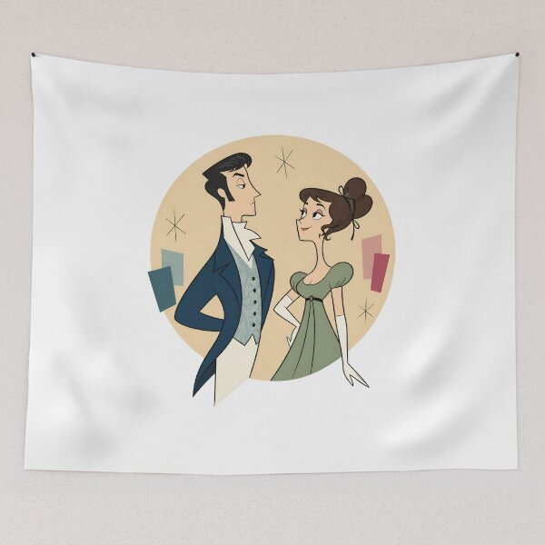 Item preview, Elizabeth Bennet and Mr Darcy Regency Romance designed and sold by Fenay Designs.