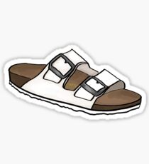 White Birkenstock Sticker