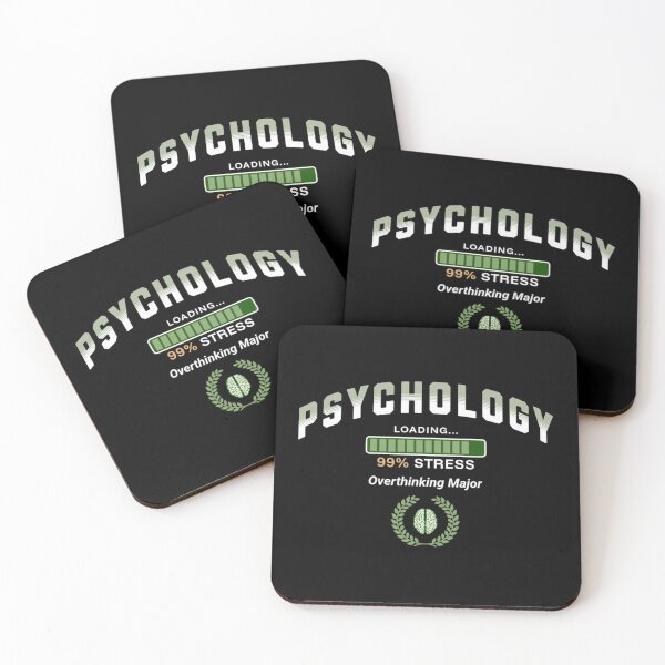 Item preview, Psychology Student Loading 99% Stress Overthinking Funny Mental Health designed and sold by Esoniana Design.