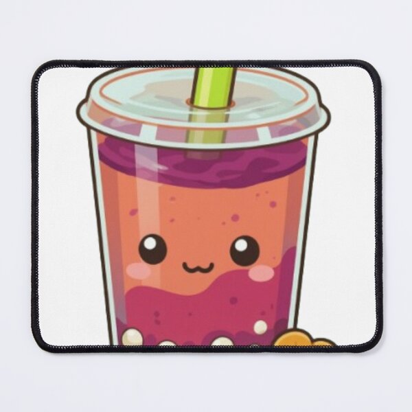 Item preview, Cute Kawaii Bubble Tea Boba Sticker designed and sold by Chromatic Artistry.