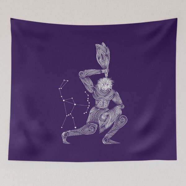 Item preview, Orion Constellation Hunter White Minimalist Line Art designed and sold by JAMerArc.