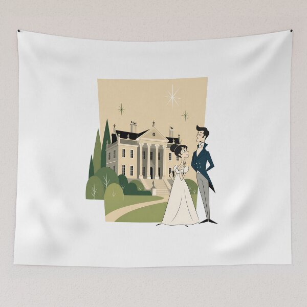 Item preview, Elizabeth Bennet Mr Darcy Wedding at Pemberley designed and sold by Fenay Designs.