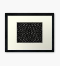 Steel Matrix Framed Print