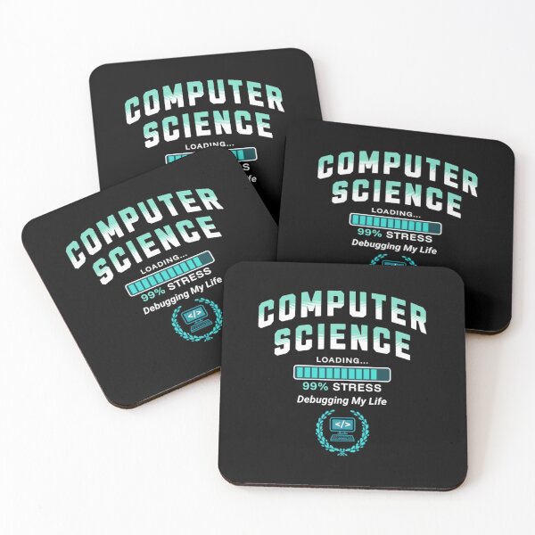 Item preview, Computer Science Student Loading 99% Stress Funny Coding designed and sold by Esoniana Design.