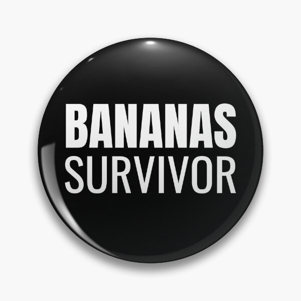 Item preview, Bananas Survivor (White) designed and sold by ShipCrewNation.