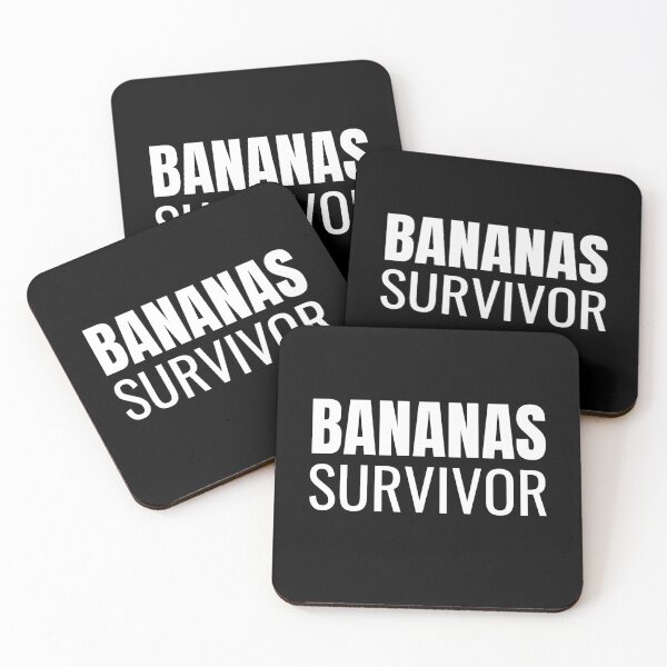 Item preview, Bananas Survivor (White) designed and sold by ShipCrewNation.