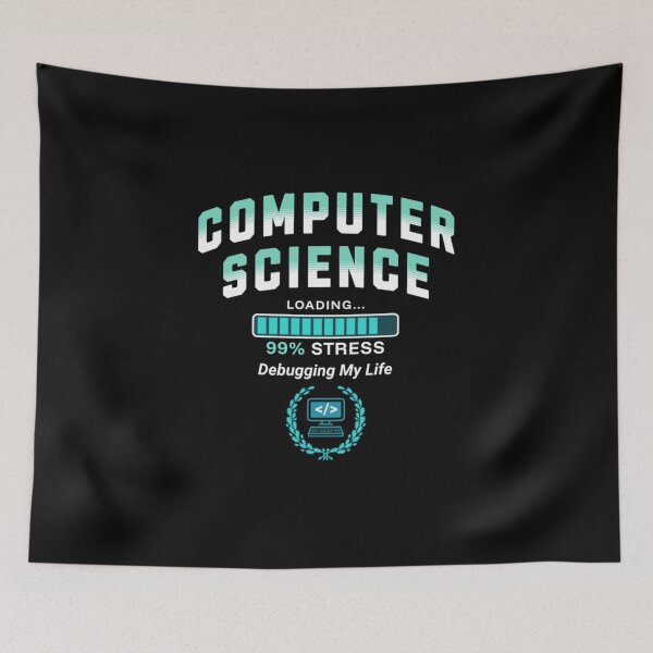 Item preview, Computer Science Student Loading 99% Stress Funny Coding designed and sold by Esoniana Design.