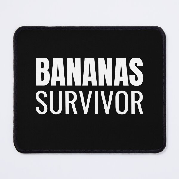 Item preview, Bananas Survivor (White) designed and sold by ShipCrewNation.