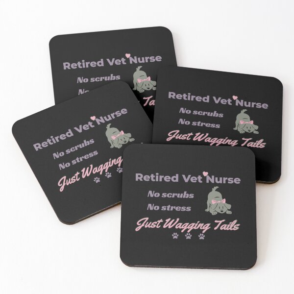 Item preview, Retired Veterinary Nurse Design designed and sold by AndaBast.