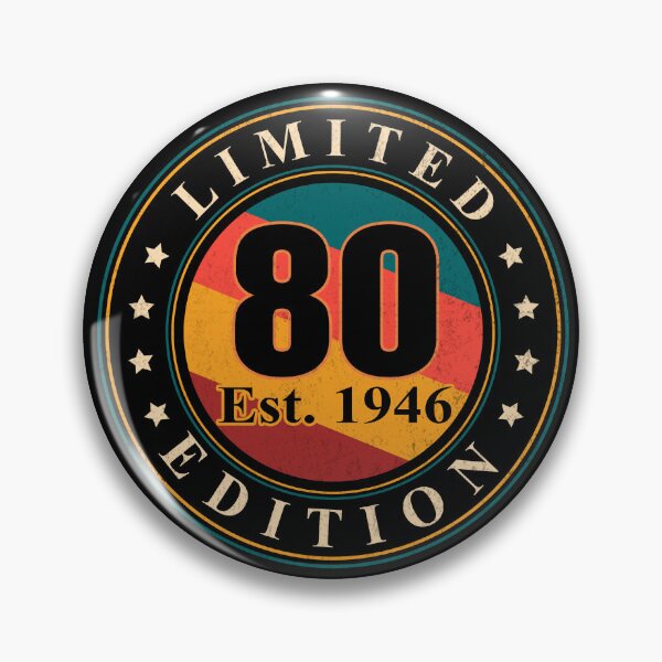 Item preview, Limited 1946 Edition - Happy 80th Birthday Celebration designed and sold by FernaRoje.