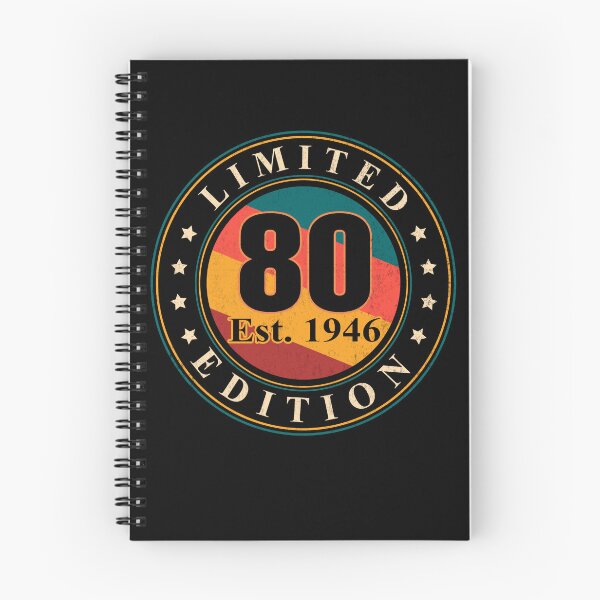 Item preview, Limited 1946 Edition - Happy 80th Birthday Celebration designed and sold by FernaRoje.