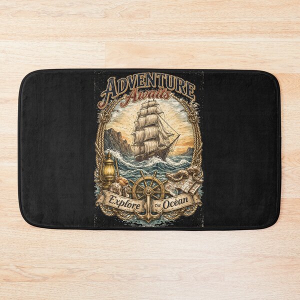 Artikelvorschau, Vintage-Design für nautische Abenteuerschiffe entworfen und verkauft von MWSailingClub.