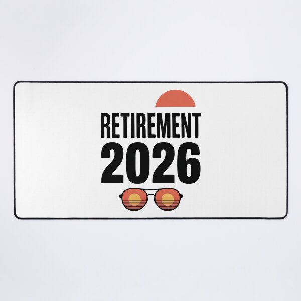 Item preview, Retirement 2026 Retro Sunset designed and sold by Majnon8bp.