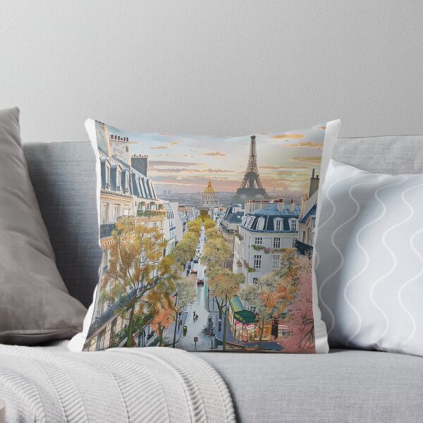 Item preview, Paris Neon Night – Romantic City Aesthetic Prin designed and sold by luciaperezpiris.