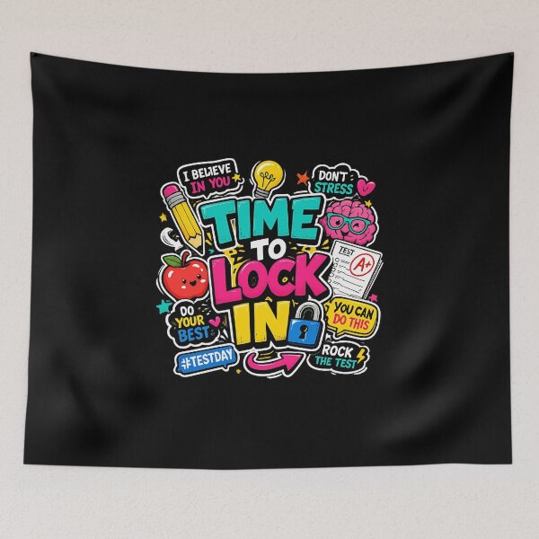 Item preview, Time To Lock In Test Funny Teacher Shirt Classroom Motivation Back To School designed and sold by LunaMagicStudio.