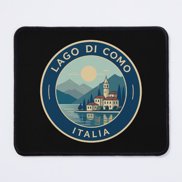 Item preview, Lago di Como Italia Distressed Circle designed and sold by FreeArt2.