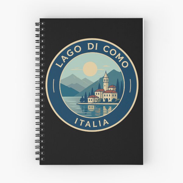 Item preview, Lago di Como Italia Distressed Circle designed and sold by FreeArt2.