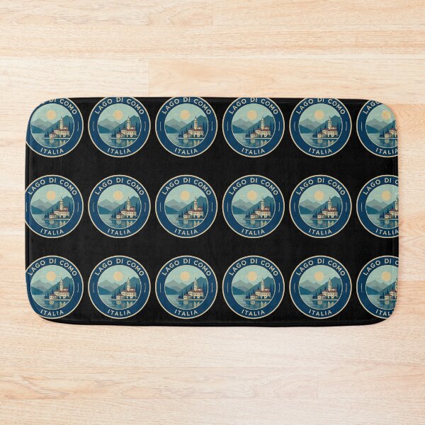 Item preview, Lago di Como Italia Distressed Circle designed and sold by FreeArt2.