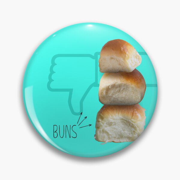 Item preview, I Hate Buns Turquoise designed and sold by TackyTime.