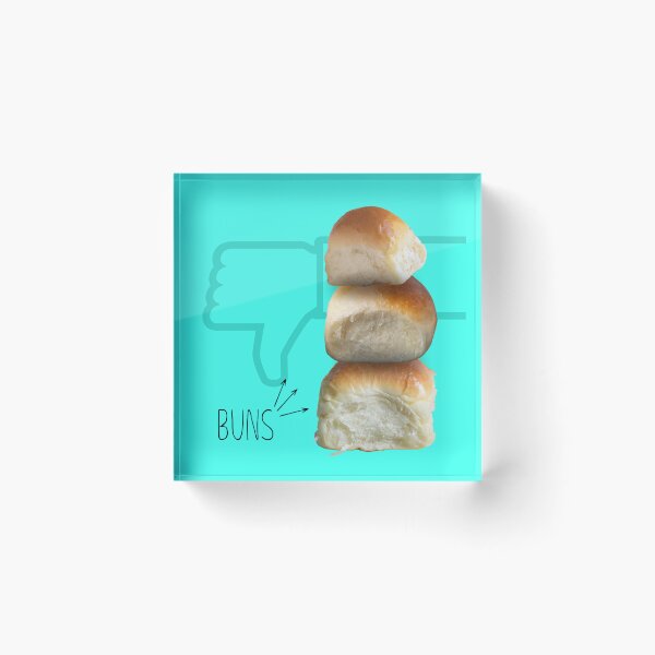 Item preview, I Hate Buns Turquoise designed and sold by TackyTime.