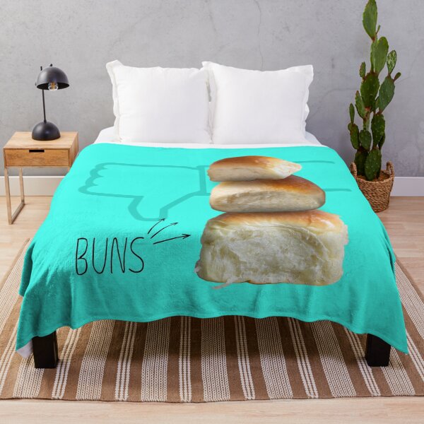 Item preview, I Hate Buns Turquoise designed and sold by TackyTime.