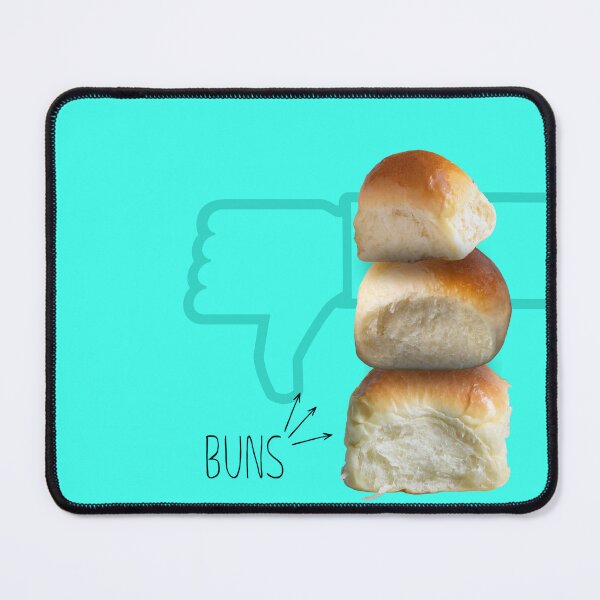 Item preview, I Hate Buns Turquoise designed and sold by TackyTime.