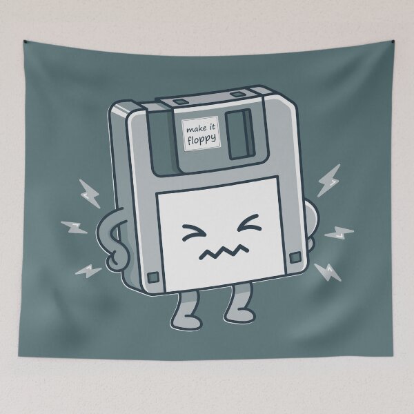 Item preview, Make it floppy designed and sold by Yanmos.