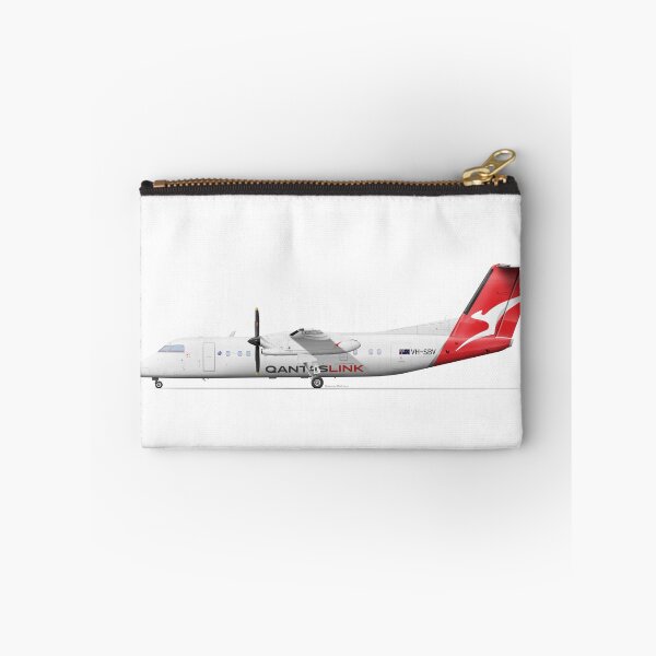 Artikelvorschau, DHC DASH 8 Q300 VH-SBV QANTASLINK 2023 entworfen und verkauft von Grubby Fingers Aircraft Illustration.
