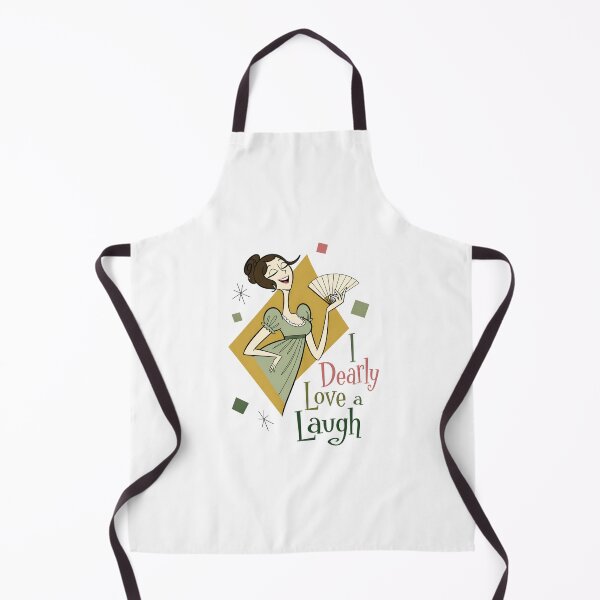 Item preview, I Dearly Love a Laugh Pride and Prejudice Quote designed and sold by Fenay Designs.