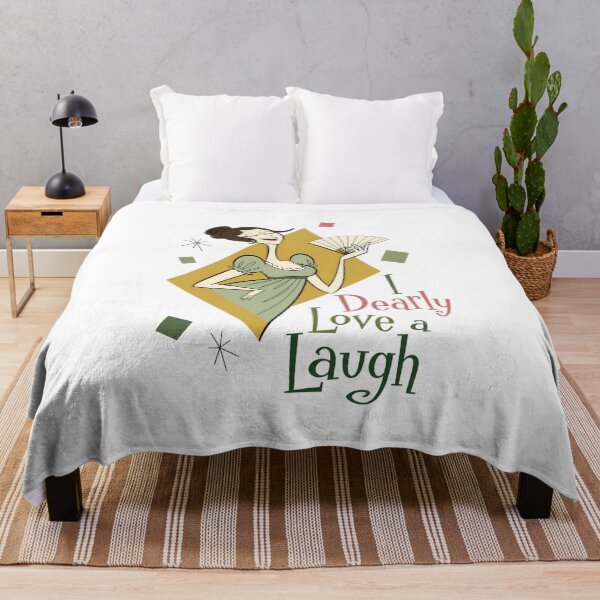 Item preview, I Dearly Love a Laugh Pride and Prejudice Quote designed and sold by Fenay Designs.