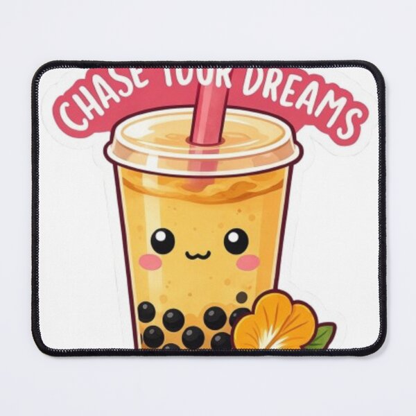 Item preview, Cute Kawaii Bubble Tea Boba Sticker designed and sold by Chromatic Artistry.