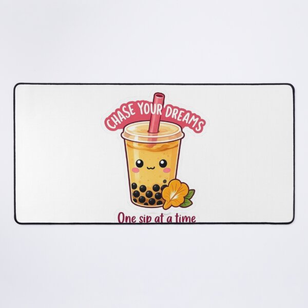Item preview, Cute Kawaii Bubble Tea Boba Sticker designed and sold by Chromatic Artistry.