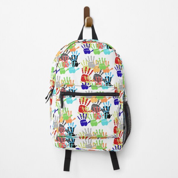 Item preview, Colorful Handprint Art Kids Activity Creative Design designed and sold by Bloomelle Studio.