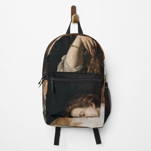 Item preview, Melancholic Cat Lap Classical Painting Poster designed and sold by postur.