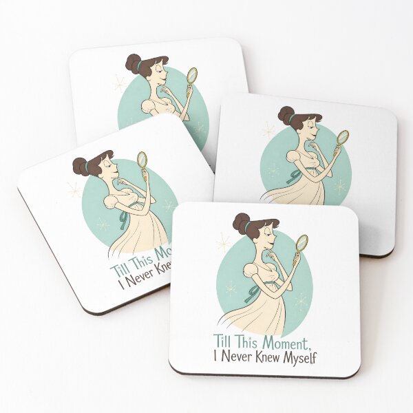 Item preview, Till This Moment I Never Knew Myself Pride and Prejudice Quote designed and sold by Fenay Designs.
