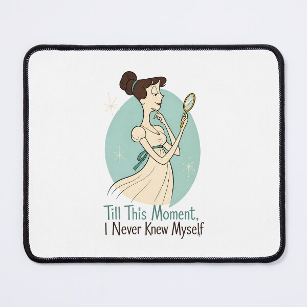 Item preview, Till This Moment I Never Knew Myself Pride and Prejudice Quote designed and sold by Fenay Designs.