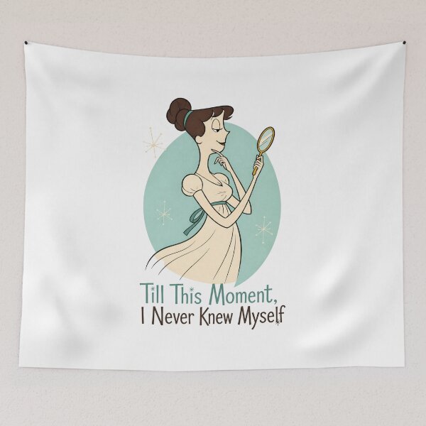 Item preview, Till This Moment I Never Knew Myself Pride and Prejudice Quote designed and sold by Fenay Designs.
