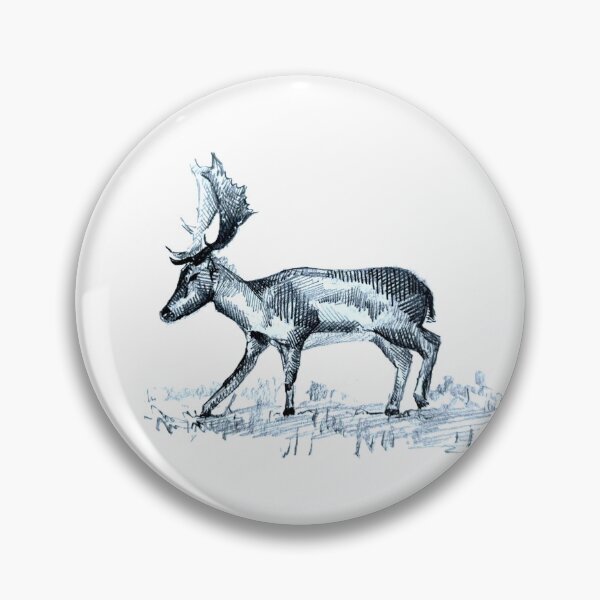 Item preview, Study of a Deer in Motion | Graphite designed and sold by miguelfra.artwork.