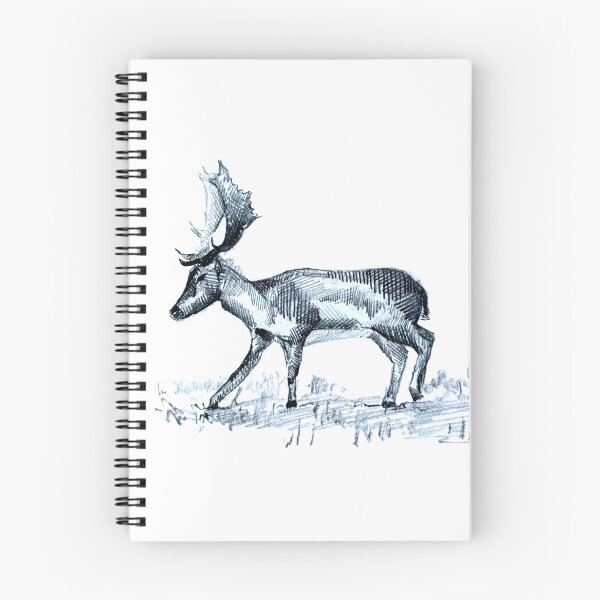 Item preview, Study of a Deer in Motion | Graphite designed and sold by miguelfra.artwork.